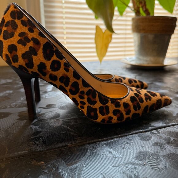 Cole Haan Brown Leather Heels – Size 8.5 - Picture 5 of 5